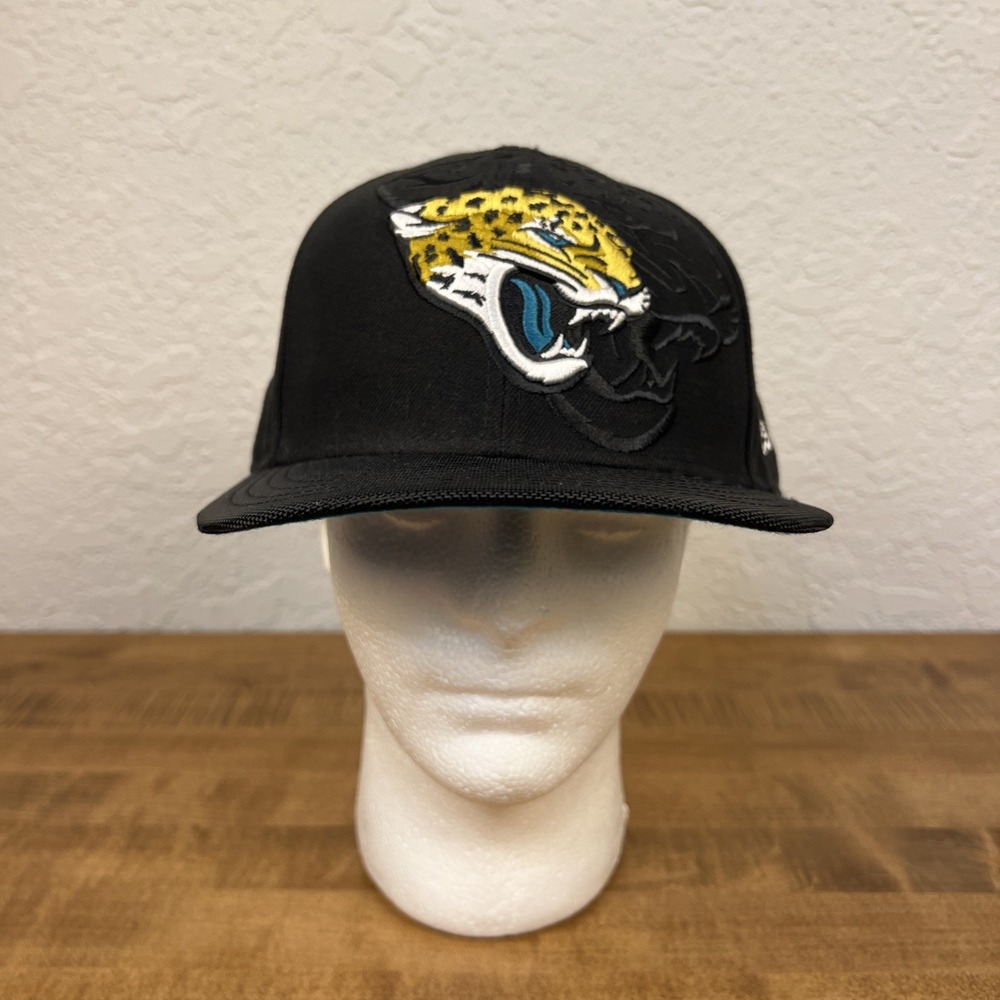 New Era 59FIFTY Men's Hat Jacksonville Jaguars Sideline Team Fitted Cap 7 3/8